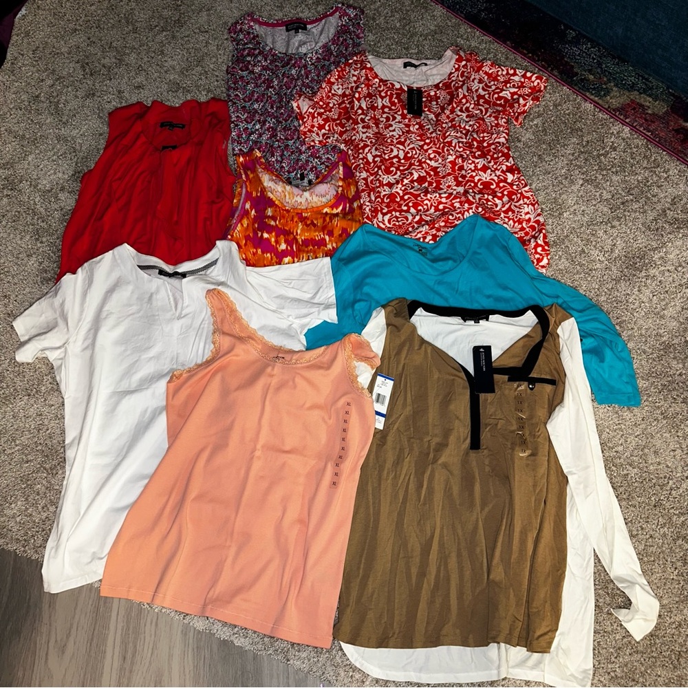 Jones New York Blouse Bundle, Size 1X